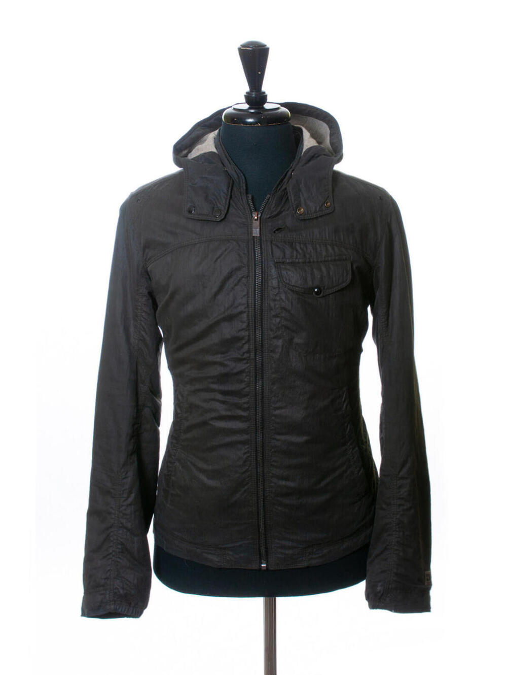 Hugo Boss Gray Omito-W Hooded Jacket 19581